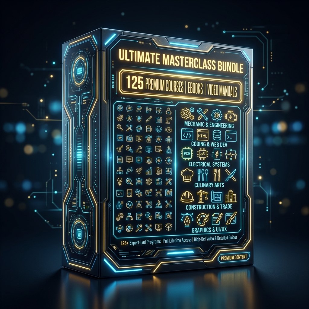MEGA PACK DIGITAL 125 Cursos y Recursos Mockup